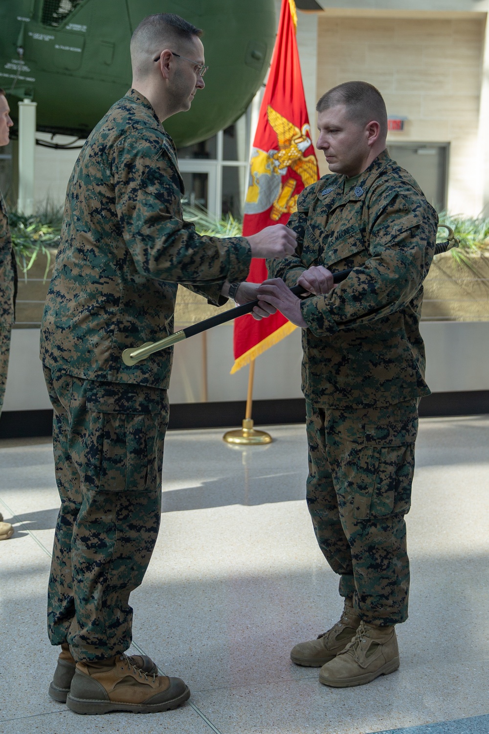 DVIDS - Images - SECBN R&A and SGTMAJ Johnson Frocking [Image 2 of 5]