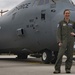 Maj. Baldwin: C-130J Super Hercules pilot portrait