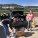The Hohenfels Spouses Club donates food to soldiers working pandemic response