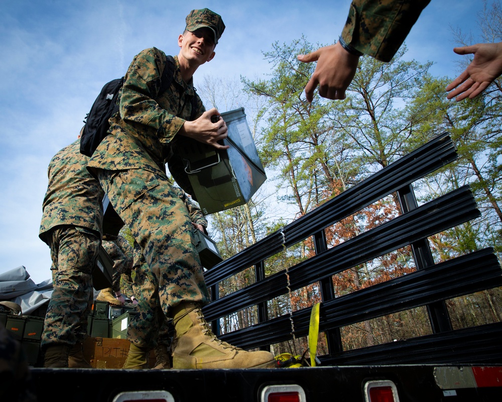 Ammunition Disposal Training Exercise 20-1 Phase III