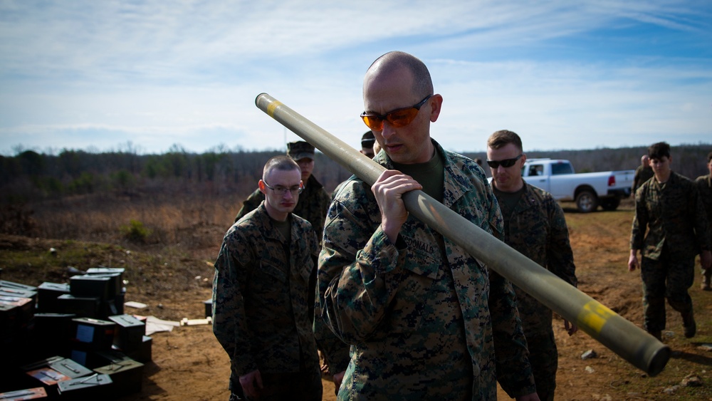 Ammunition Disposal Training Exercise 20-1 Phase III