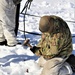 Cold-Weather Operations Course students practice building Arctic tent