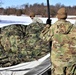 Cold-Weather Operations Course students practice building Arctic tent