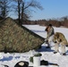 Cold-Weather Operations Course students practice building Arctic tent