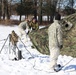 Cold-Weather Operations Course students practice building Arctic tent