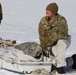 Cold-Weather Operations Course students practice building Arctic tent