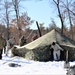 Cold-Weather Operations Course students practice building Arctic tent