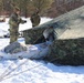 Cold-Weather Operations Course students practice building Arctic tent