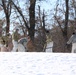 Cold-Weather Operations Course students practice building Arctic tent