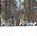 Cold-Weather Operations Course students practice building Arctic tent