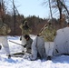 Cold-Weather Operations Course students practice building Arctic tent