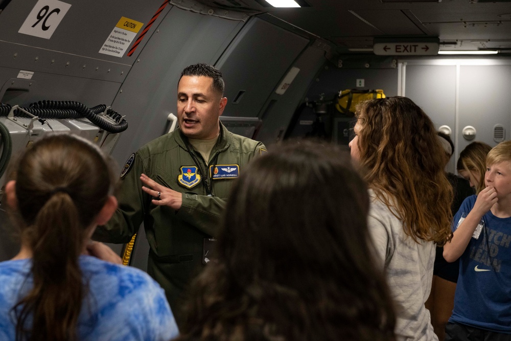 STARBASE students tour 97 AMW, explore STEM possibilities