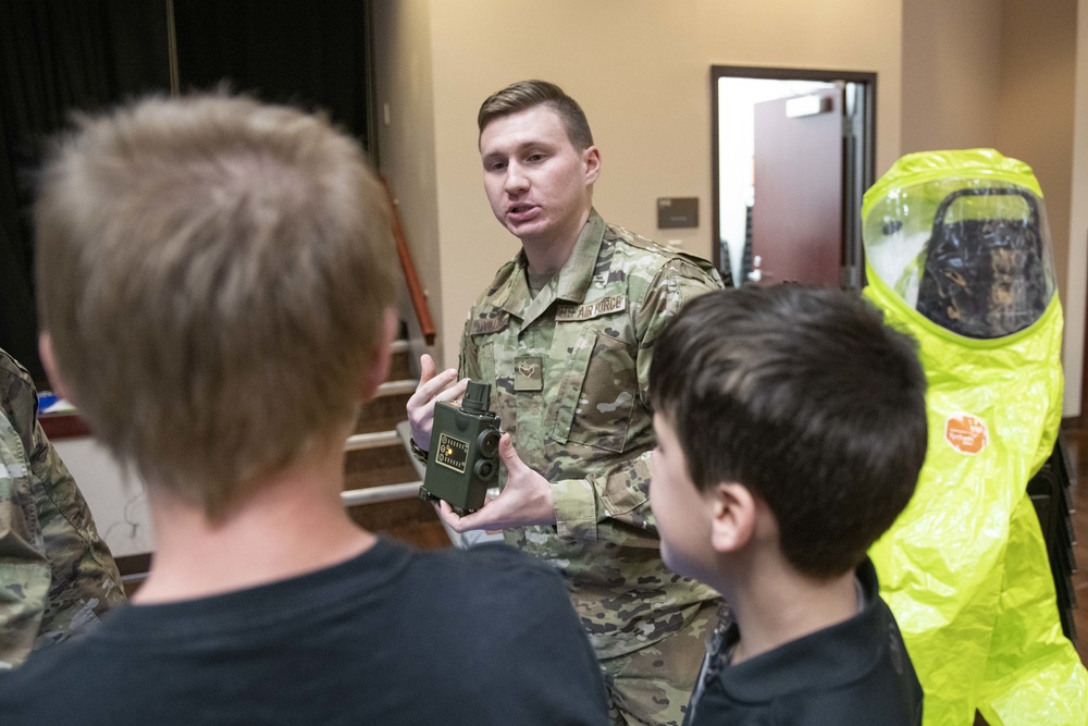 STARBASE students tour 97 AMW, explore STEM possibilities