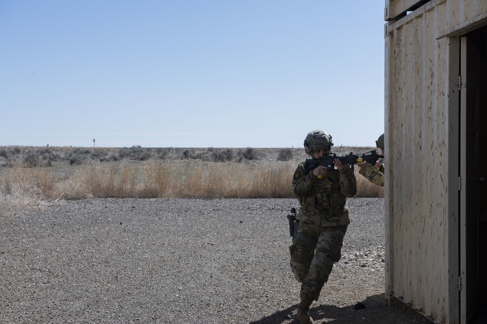 366th SFS trains defenders on tactical close-range combat