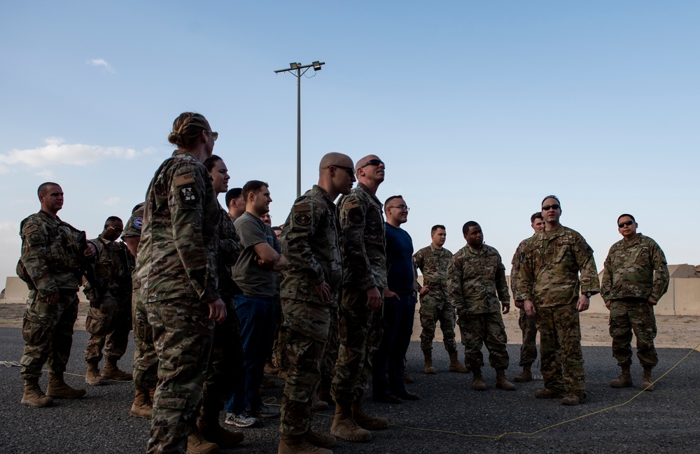 ASAB Midnight Marauders visit AC-130s and MC-130s