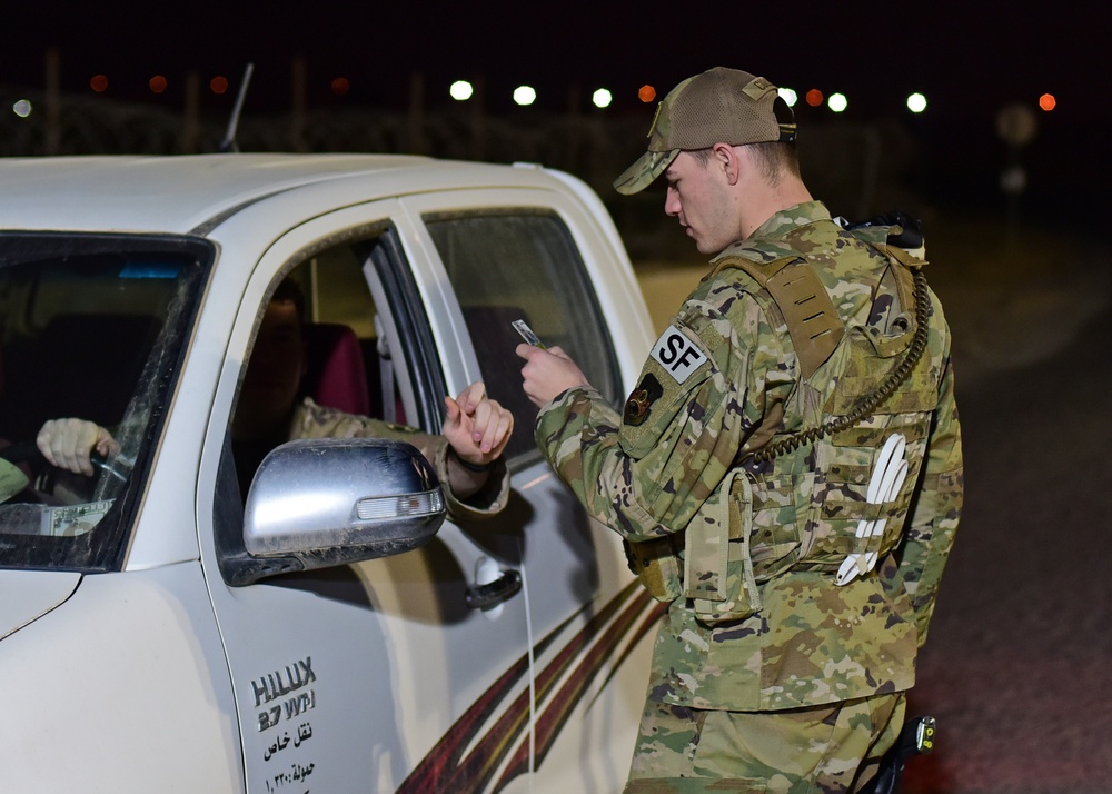 386th ESFS: Ensuring Base Safety