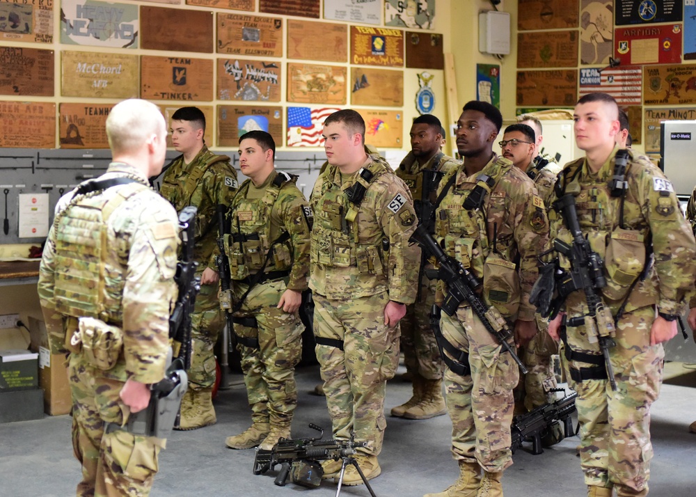 386th ESFS: Ensuring Base Safety