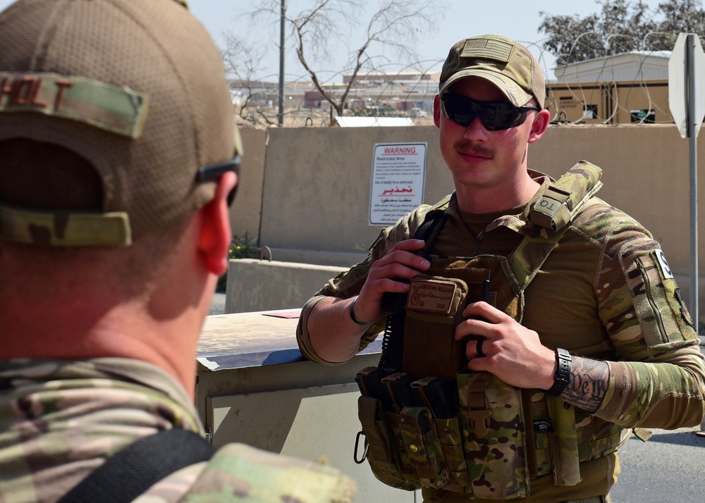 386th ESFS: Ensuring Base Safety