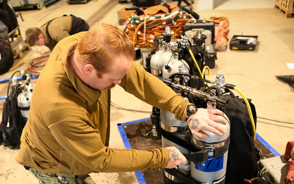 U.S. Navy dives in Norway