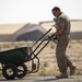 386th ECES “Dirt Boyz” provide routine maintenance and repairs to the flightline