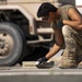 386th ECES “Dirt Boyz” provide routine maintenance and repairs to the flightline