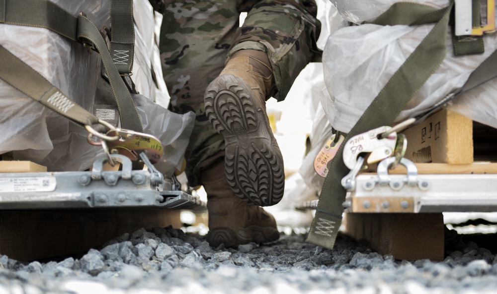 386th ELRS expedites rations time from pallet to warfighter