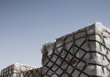 386th ELRS expedites rations time from pallet to warfighter