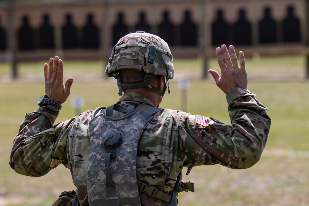 Alabama National Guard Marksmanship Team Soldiers compete in the U.S. Army Small Arms Championships