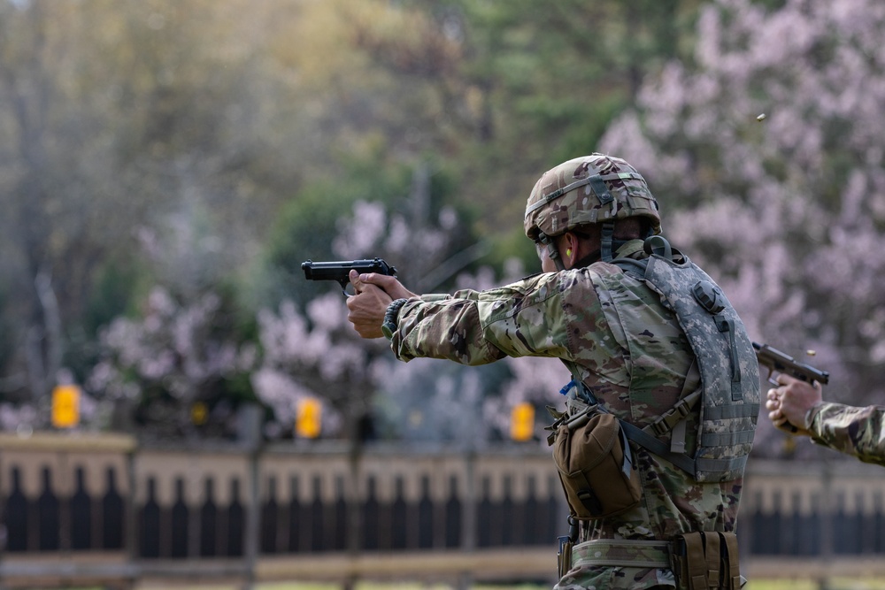 Alabama National Guard Marksmanship Team Soldiers compete in the U.S. Army Small Arms Championships