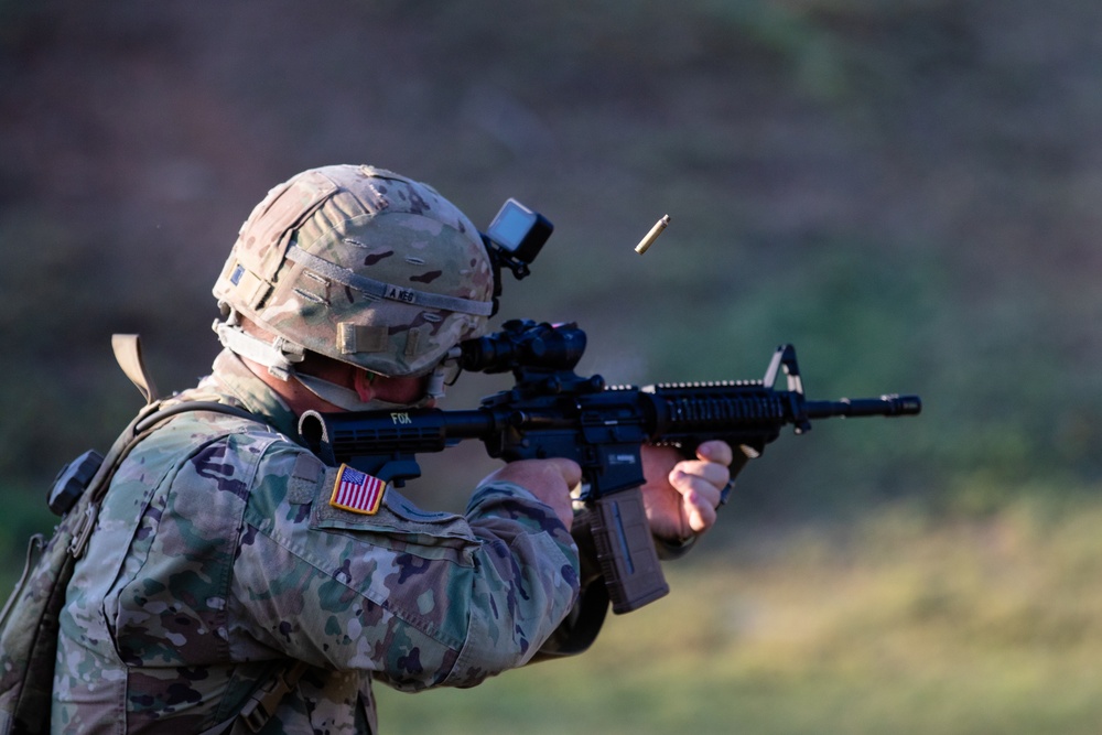 Alabama National Guard Marksmanship Team Soldiers compete in the U.S. Army Small Arms Championships