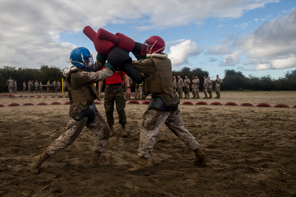 Alpha Company Bayonet Assault Course/ Pugil Sticks