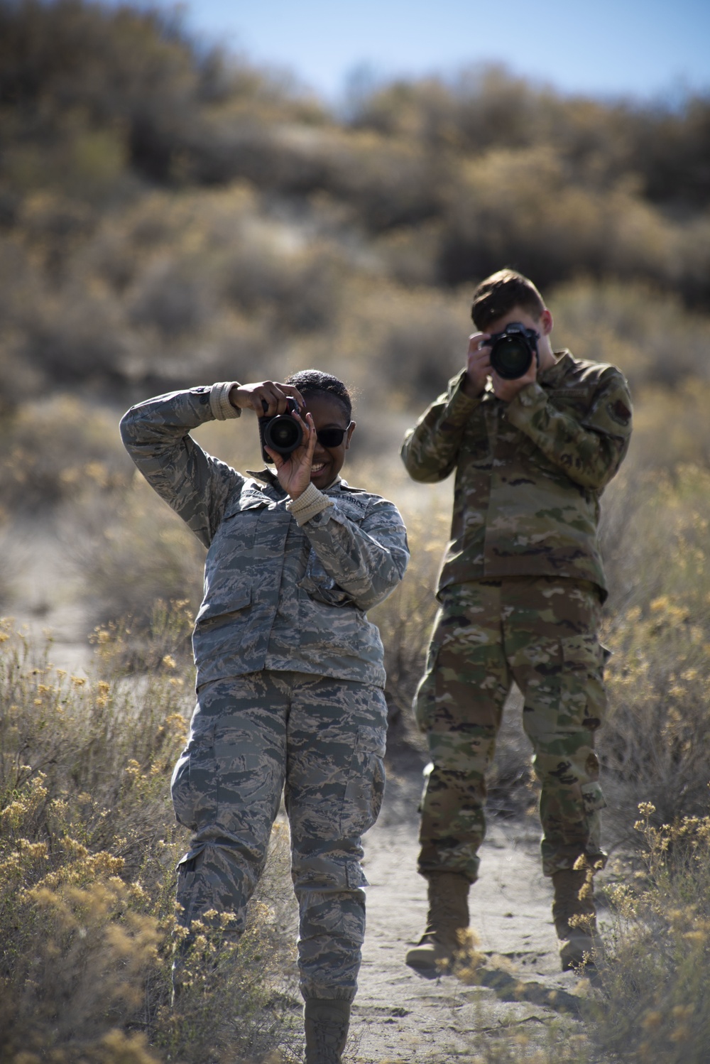 Airmen ruck 26 miles in sand dunes to tribute the Bataan Death March