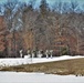 Fort McCoy Cold-Weather Operations Course students practice snowshoeing, ahkio sled use