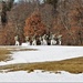 Fort McCoy Cold-Weather Operations Course students practice snowshoeing, ahkio sled use