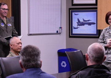 Los Angeles County Sheriff's Department Search and Rescue Team Leaders Tour the 163d Attack Wing