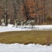 Fort McCoy Cold-Weather Operations Course students practice snowshoeing, ahkio sled use