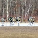 Fort McCoy Cold-Weather Operations Course students practice snowshoeing, ahkio sled use