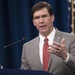 Secretary Esper Briefs Media on COVID-19 Response
