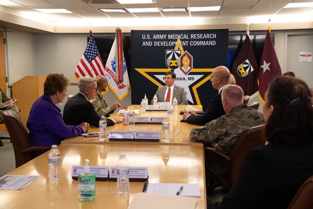 Army Brig. Gen. Mike Talley, commanding general of U.S. Army Medical Research Development Command