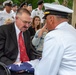 Funeral for Seaman Apprentice Hubert P. Hall