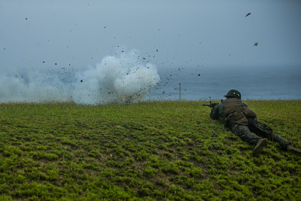 Bravo Company storms the Crater