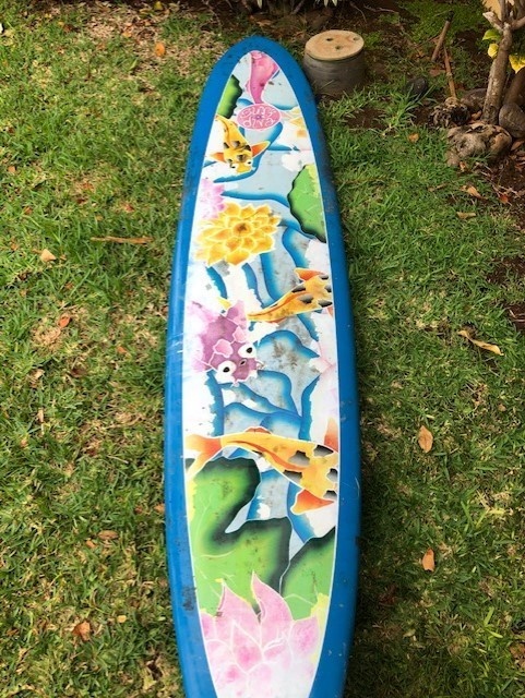 Imagery Available: Coast Guard seeks help identifying owner of surfboard found south of Lahaina, Maui