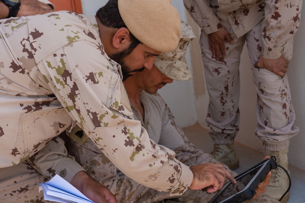 EOD Marines work with UAE Armed Forces during Native Fury 20