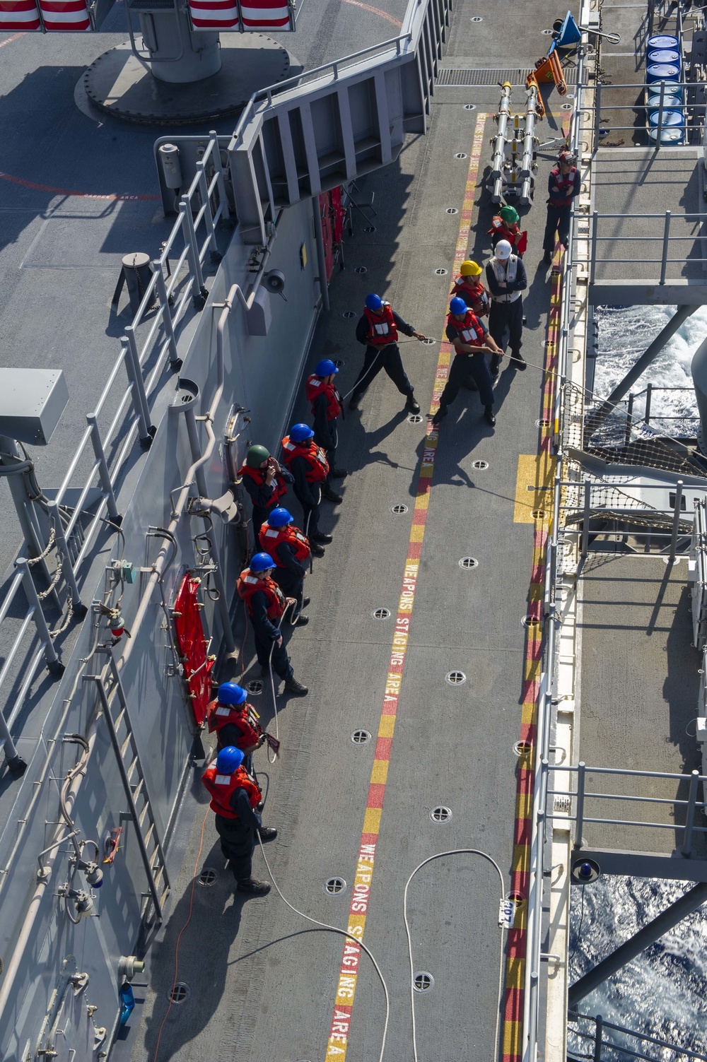 USS America Conducts Replenishment-at-Sea