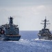 USS Barry Conducts Replenishment-At-Sea