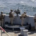 Marines provide security during strait transit