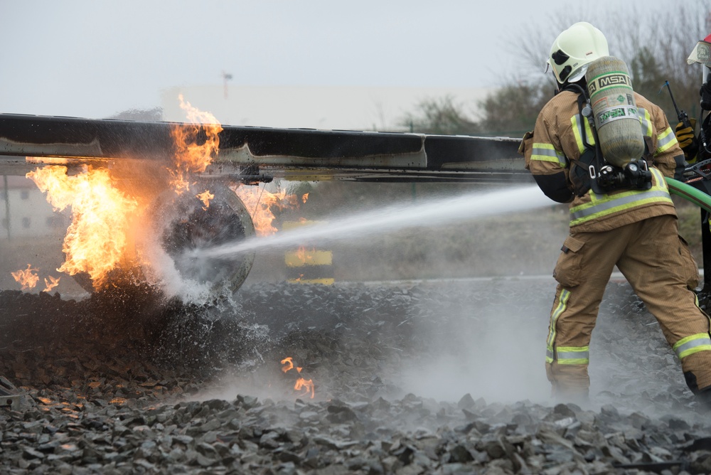 Taming the flames on Ramstein’s new F-15 mobile trainer