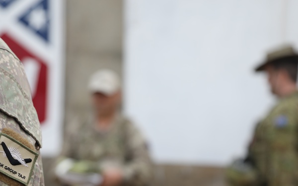 Camp Taji Base Command Transfer of Authority