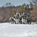 Fort McCoy Cold-Weather Operations Course students practice snowshoeing, ahkio sled use