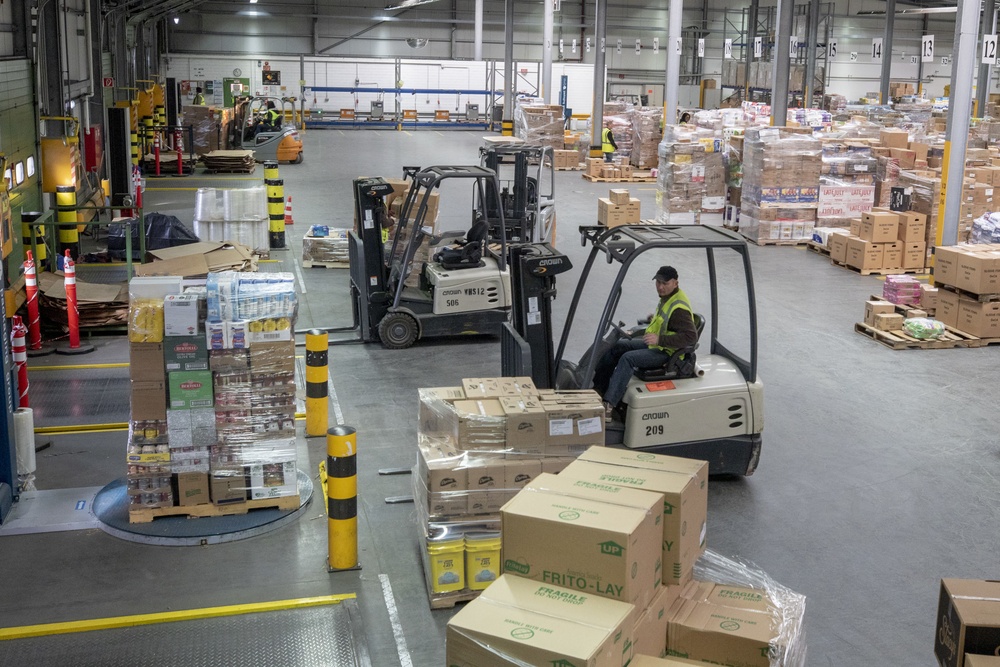 European Distribution Center Well Stocked, Prepared for COVID-19